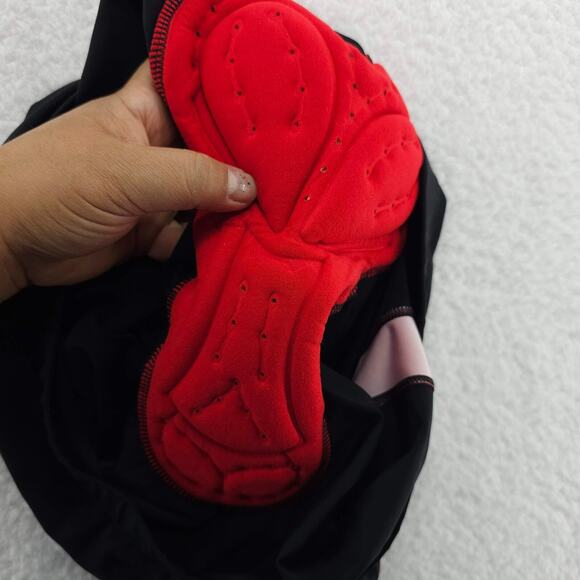 Santic Cycling Pants Mens 2XL Black Padded Road Bike Tights Leggings Ankle Zip - Picture 10 of 16